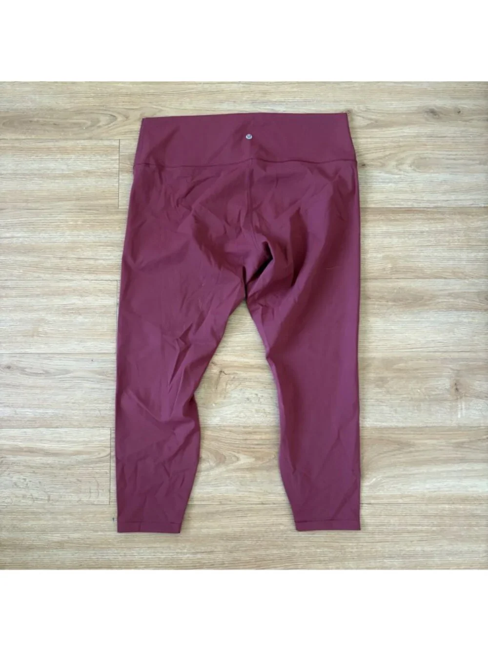 Lululemon Athletic Wunder Under HR Yoga Pants Tight 25” Mulled Wine Size 18